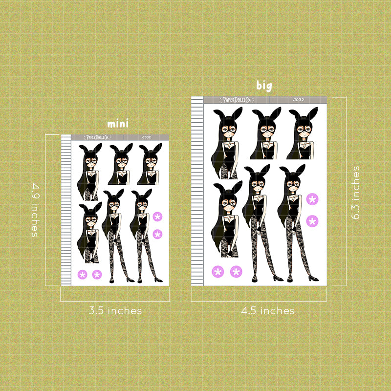 PaperDollzCo Ariana Planner Sticker | J032a