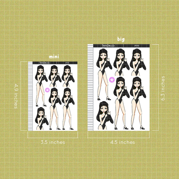 PaperDollzCo Beyonce Planner Sticker | J032b