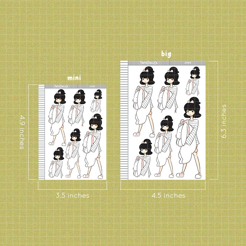 PaperDollzCo Easter Planner Sticker | J045b