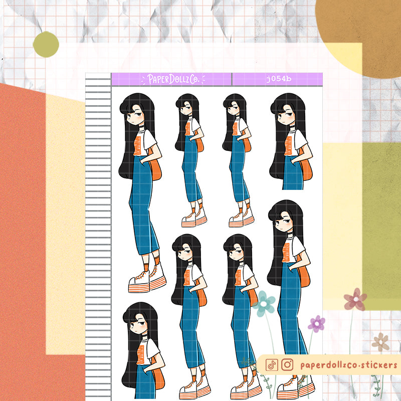 PaperDollzCo 90's Planner Sticker | J054b