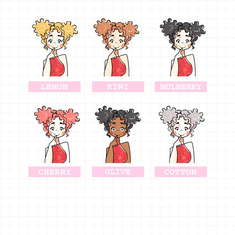 PaperDollzCo Red Dress Planner Sticker | J143