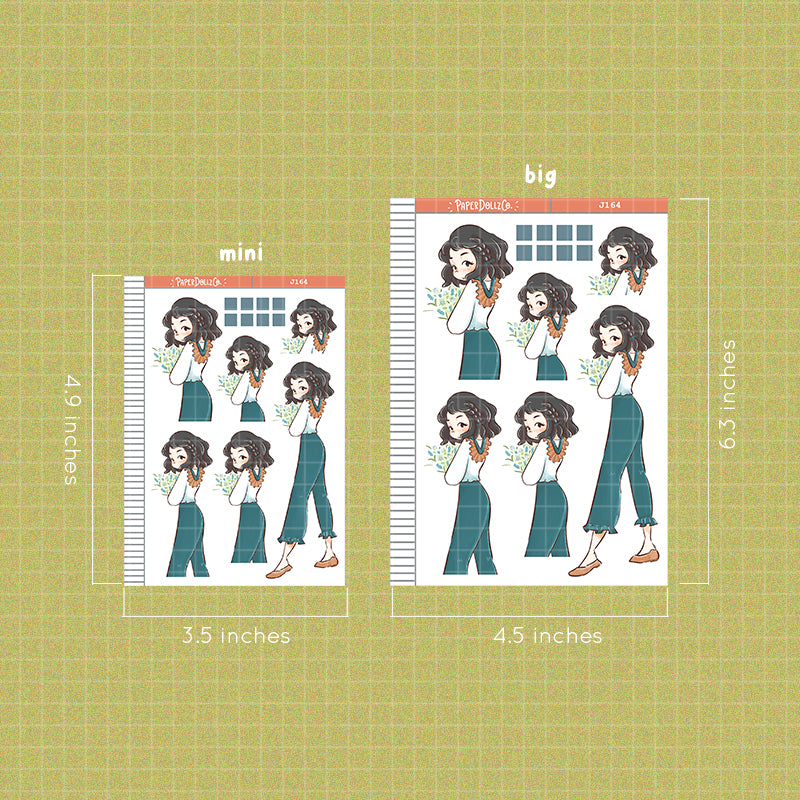 PaperDollzCo Dreamy Spring Planner Sticker | J164