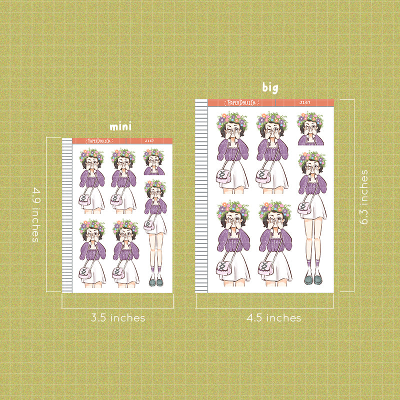 PaperDollzCo Radiant Spring Planner Sticker | J167