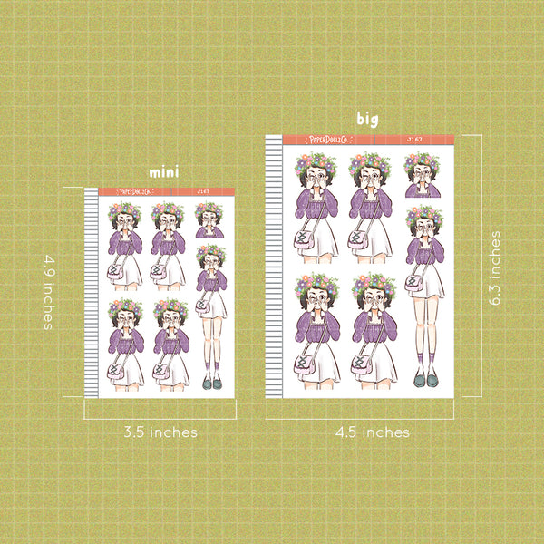 PaperDollzCo Radiant Spring Planner Sticker | J167