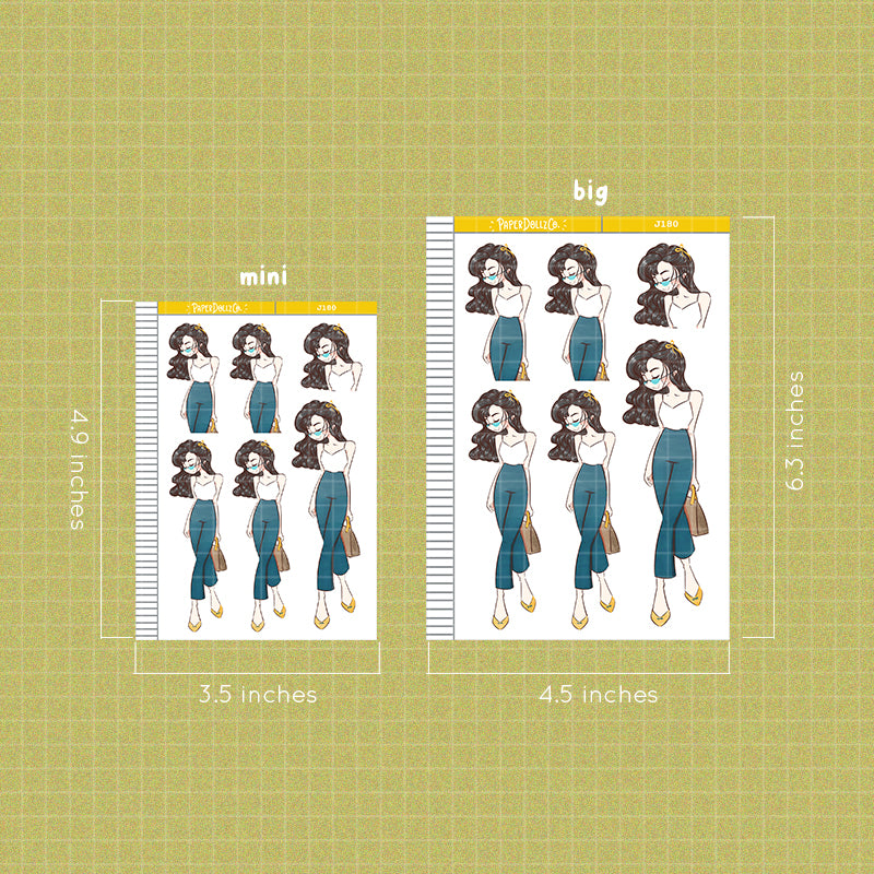 PaperDollzCo Fresh Summer Planner Sticker | J180
