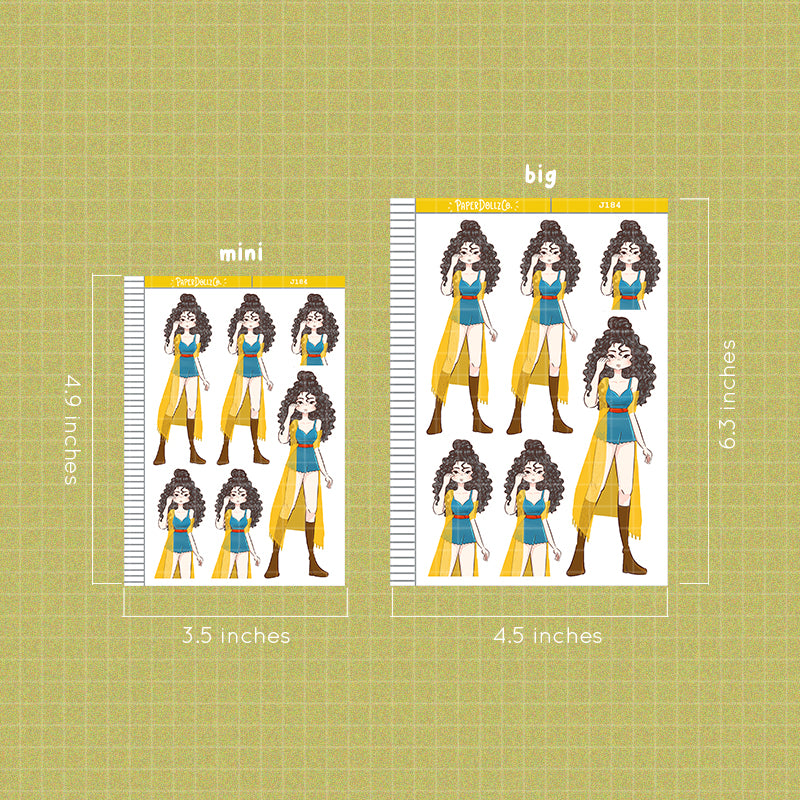 PaperDollzCo Reboot Summer Planner Sticker | J184