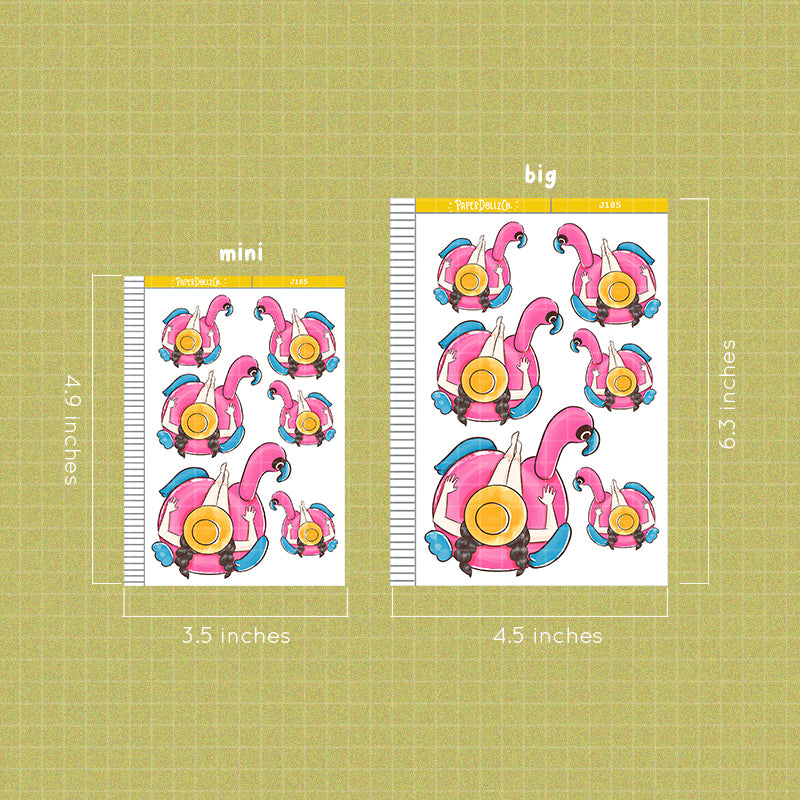 PaperDollzCo Superb Summer Planner Sticker | J185