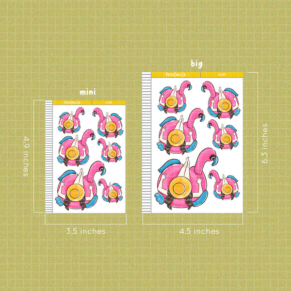 PaperDollzCo Superb Summer Planner Sticker | J185