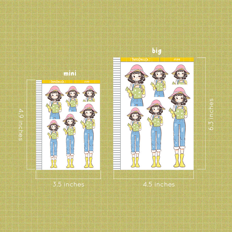 PaperDollzCo Warm Summer Planner Sticker | J186