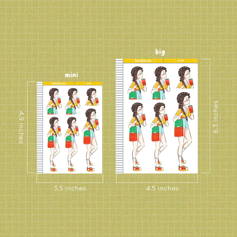 PaperDollzCo Sunny Summer Planner Sticker | J188