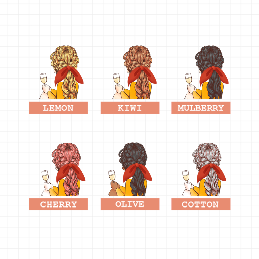 PaperDollzCo Cheers Just Dolls Holiday Planner Sticker | J190