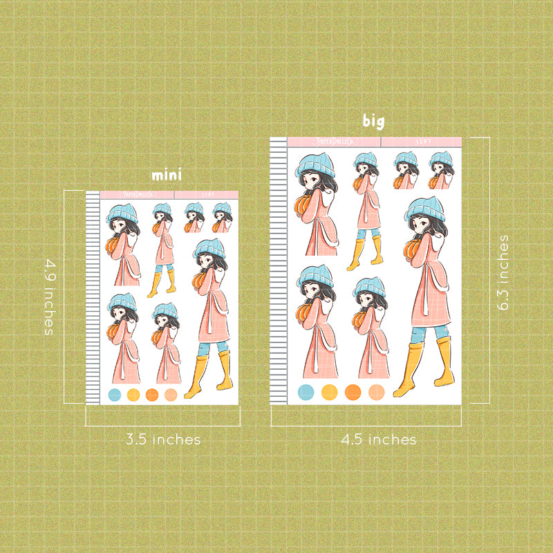 Bountiful Fall Planner Sticker | J197