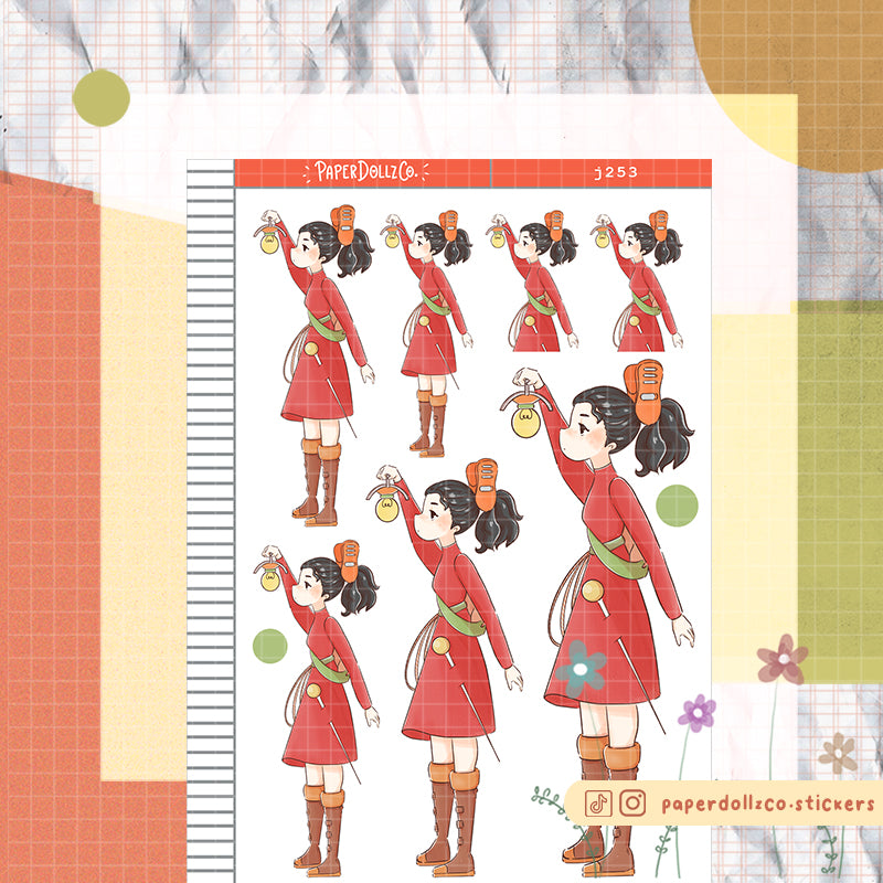 Her Tiny World PaperDollzCo Planner Stickers | J253