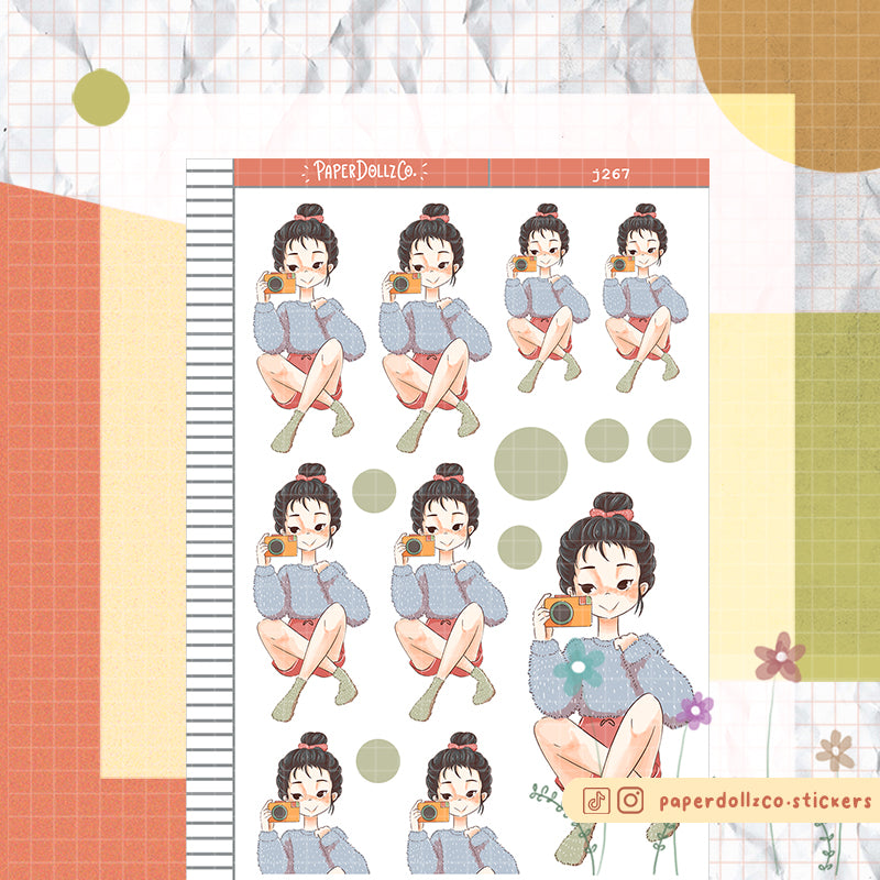Dreamless PaperDollzCo Planner Stickers | J267