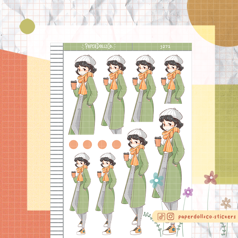 Buttercup PaperDollzCo Planner Stickers | J271