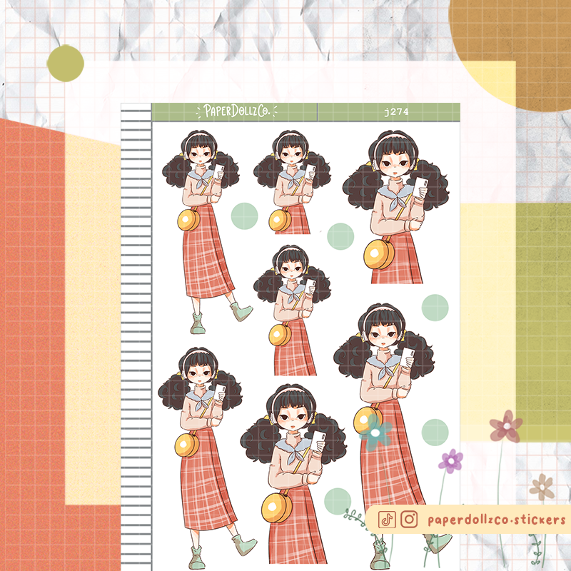 Morbucks PaperDollzCo Planner Stickers | J274