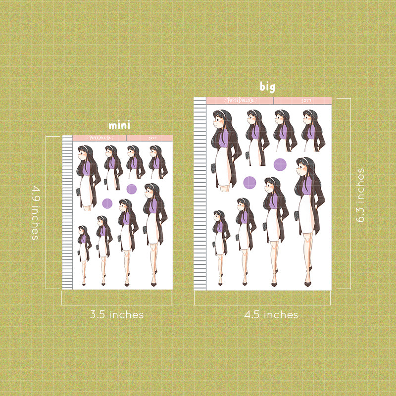 Bliss PaperDollzCo Planner Stickers | J277