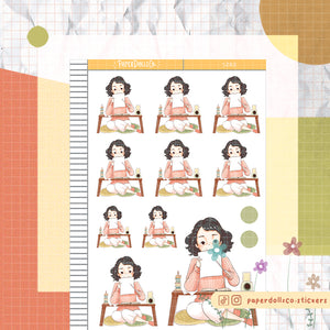 DIY-er PaperDollzCo Planner Stickers | J282