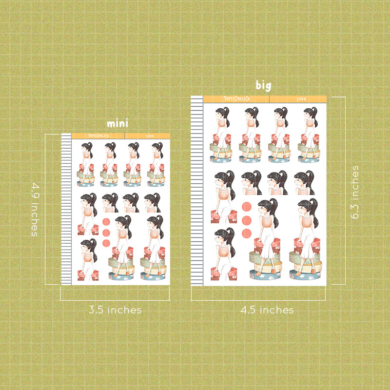 Washi Addict PaperDollzCo Planner Stickers | J286