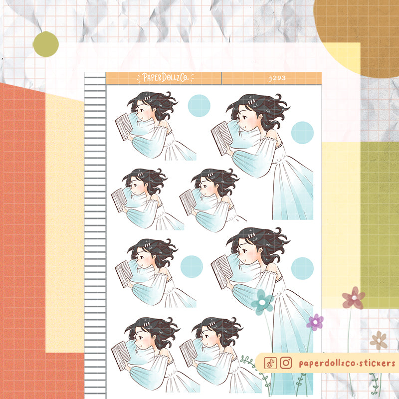 Cerulean PaperDollzCo Planner Stickers | J293