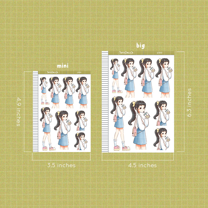 Creative Student School Is Cool Paperdollzco Planner Stickers | J322