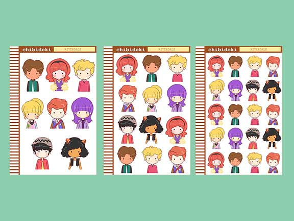 Squad Goals Planner Stickers - ss012