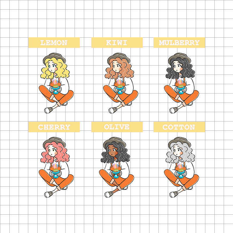Hyacinth | Collections Sticker | C103