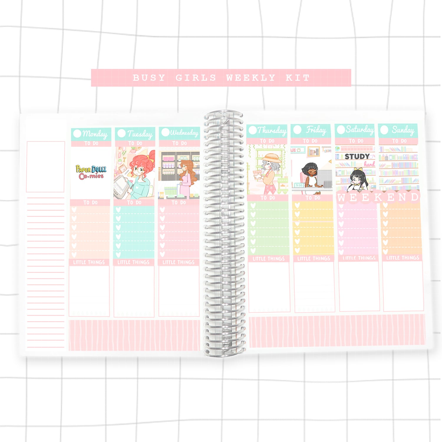 Busy Girls Weekly Kit | WK005