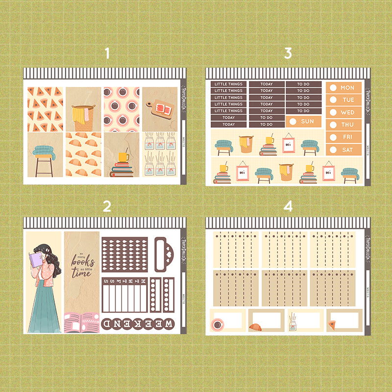 Bellum Snow Puff PaperDollzCo Weekly Kit | WK078