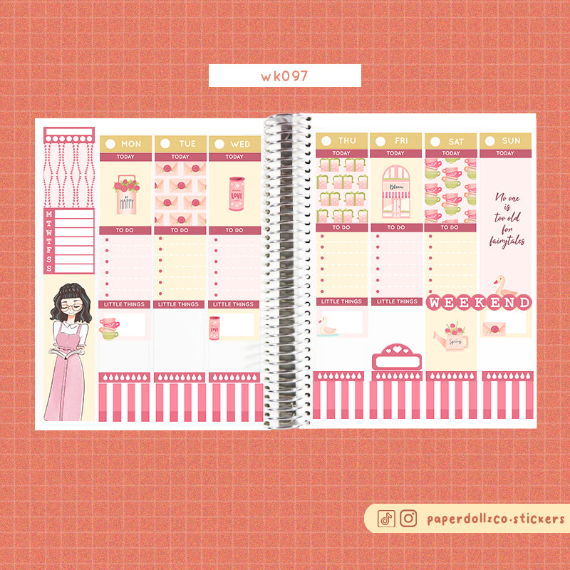 Blooms Shades of Pink PaperDollzCo Weekly Kit | WK097